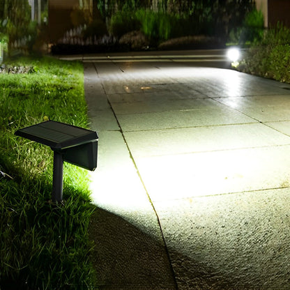 SolarGuard - Waterdichte IP65 LED Zwarte Moderne Buiten Zonnelampen