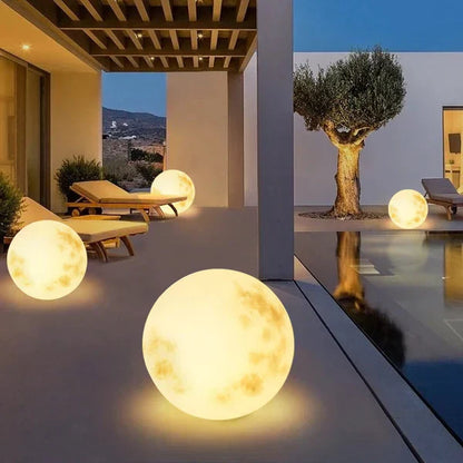 LunarGlow - Magical LED Garden Lamp