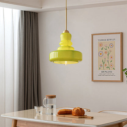 Bauhaus Pompoen Hanglamp - Kleurrijk Ontwerp